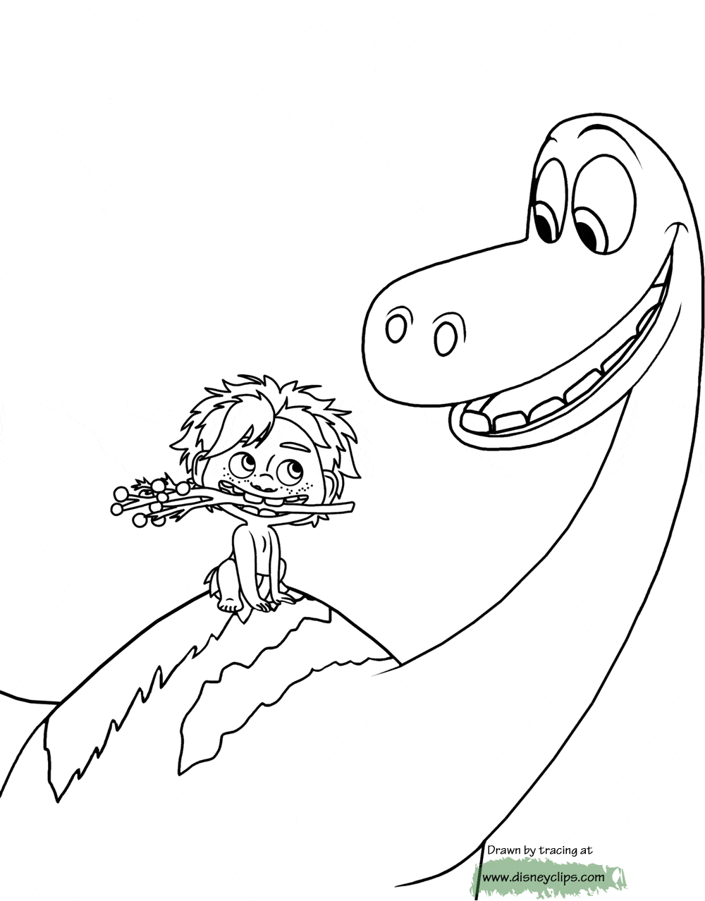 1000x1278 The Good Dinosaur Coloring Pages Disney Coloring Book