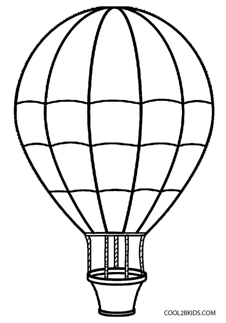 750x1071 Spotlight Hot Air Balloon Template Printable Best Idea
