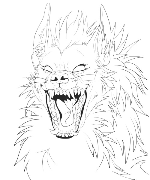 500x599 Hyena Face Tumblr