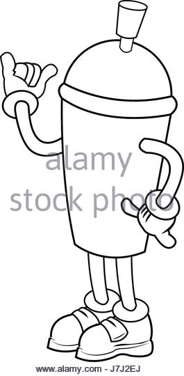 265x540 Spray Paint Stock Vector Images