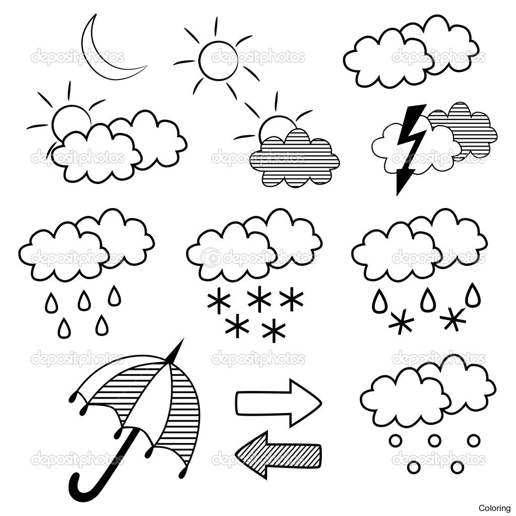 1024x1024 Trend Weather Coloring Pages 86 For Gallery Ideas With Sheets 21f