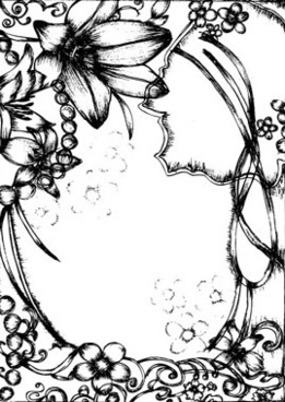 261x368 Spring Flowers Border Clip Art Free Vector Download (214,788 Free