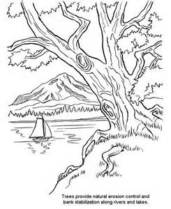 245x300 Spring Landscape Coloring Pages