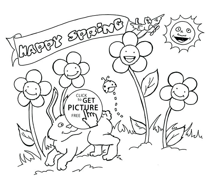 Spring Season Drawing at GetDrawings | Free download