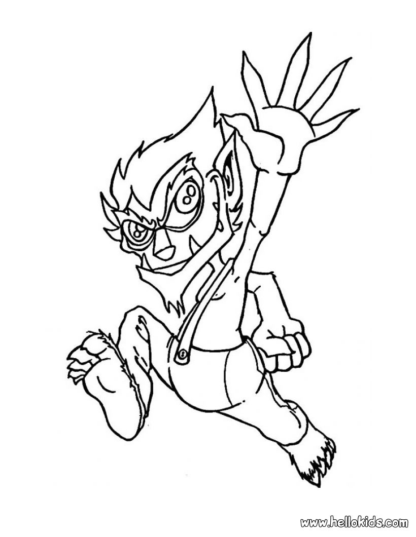 820x1060 Sprite Monster Coloring Pages