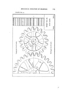 236x314 Two Systems For Gears From Elements Of Mechanical Drawing 1904