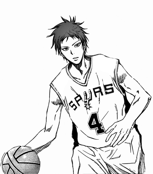 500x568 Seijuro Akashi (San Antonio Spurs Edit) By Victormtn
