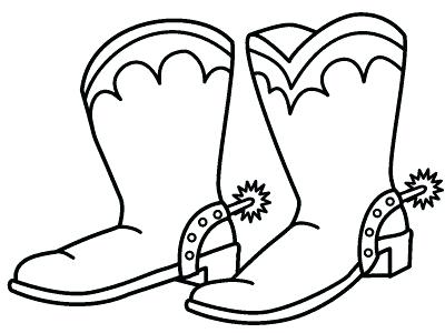 400x300 Cowboy Boots Coloring Pages Medium Size Of Coloring Coloring Pages