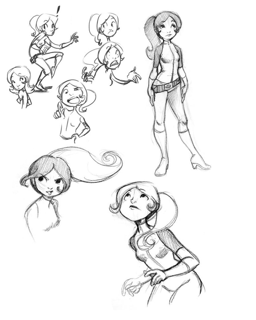 900x1125 Spygirl Character Drawings By Misshatter