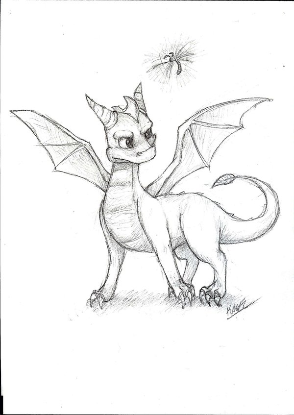 600x847 Spyro The Dragon By Milesofcrochet