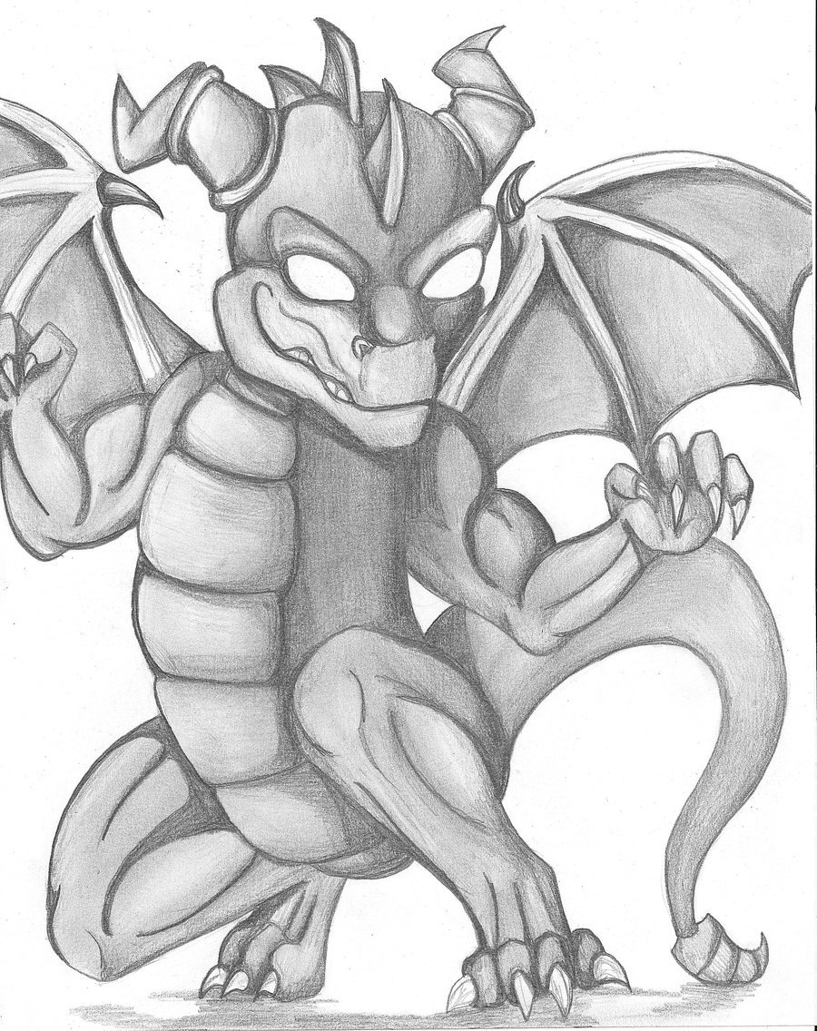 900x1136 Dark Spyro By Undeadhellhound