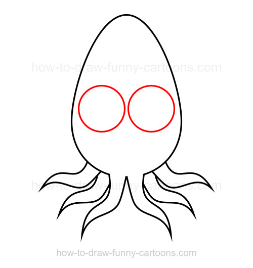 500x530 To Draw A Squid