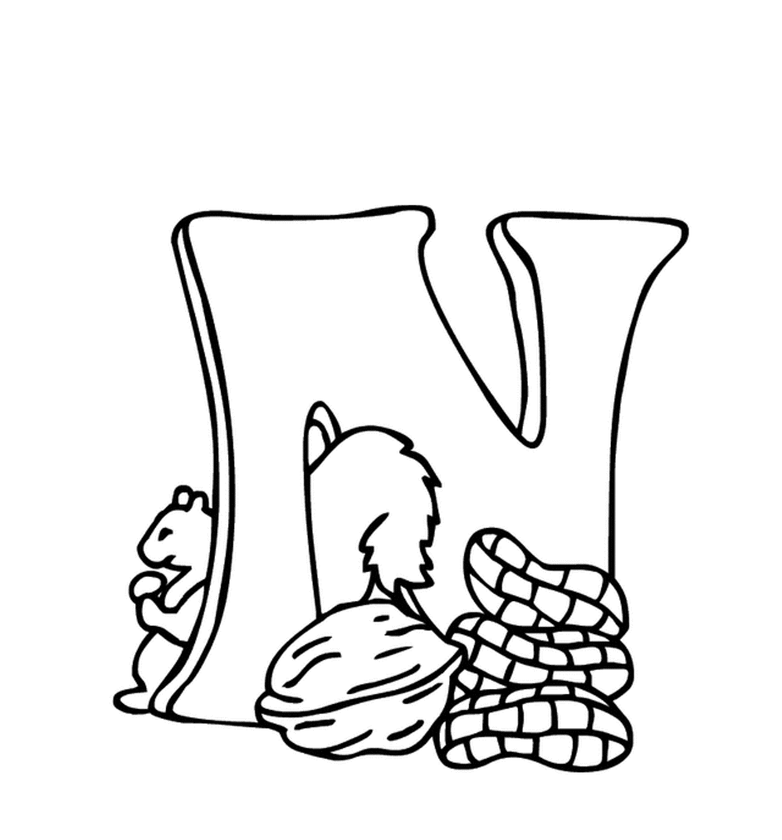 1139x1223 Nuts Coloring Pages