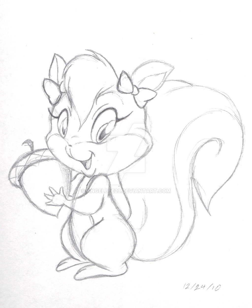 1024x1250 Female Squirrel