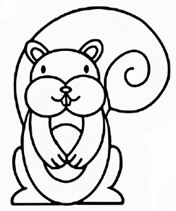 Squirrel Drawing Step By Step at GetDrawings | Free download