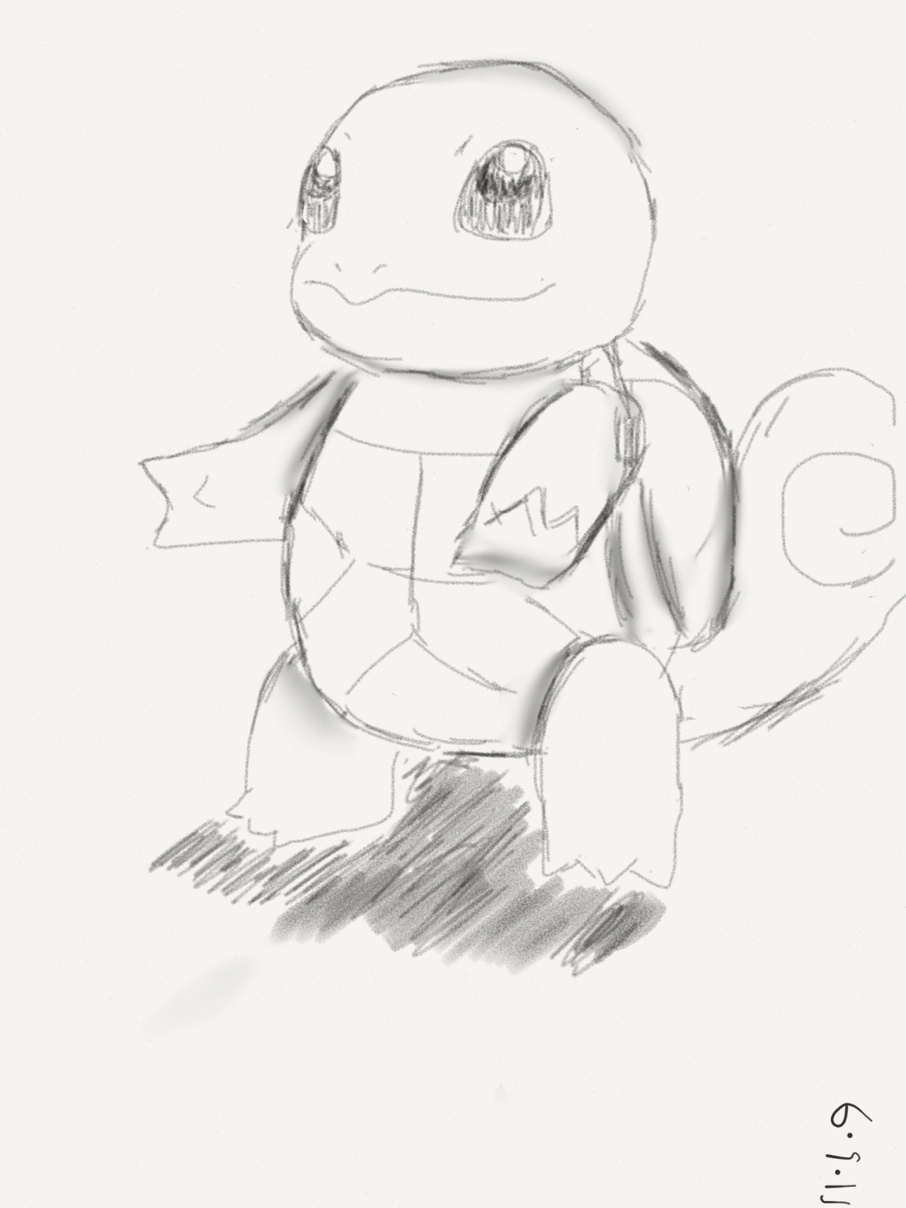 Squirtle Drawing
