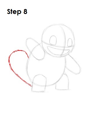 300x388 How To Draw Squirtle