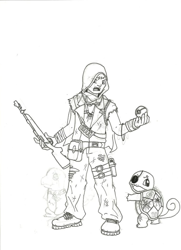 760x1050 Pokemon Apocalypse Ace Trainer And Squirtle By Savethegnomes13