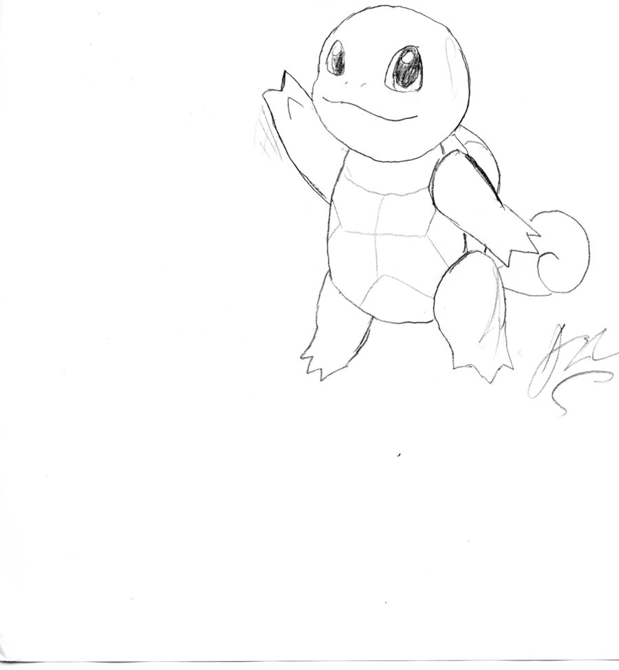 Squirtle Drawing at GetDrawings | Free download