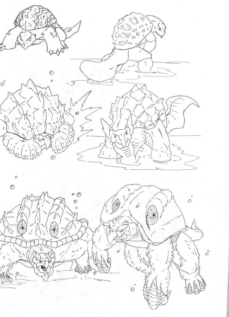 759x1052 Squirtle Evolution By Mikedastardly