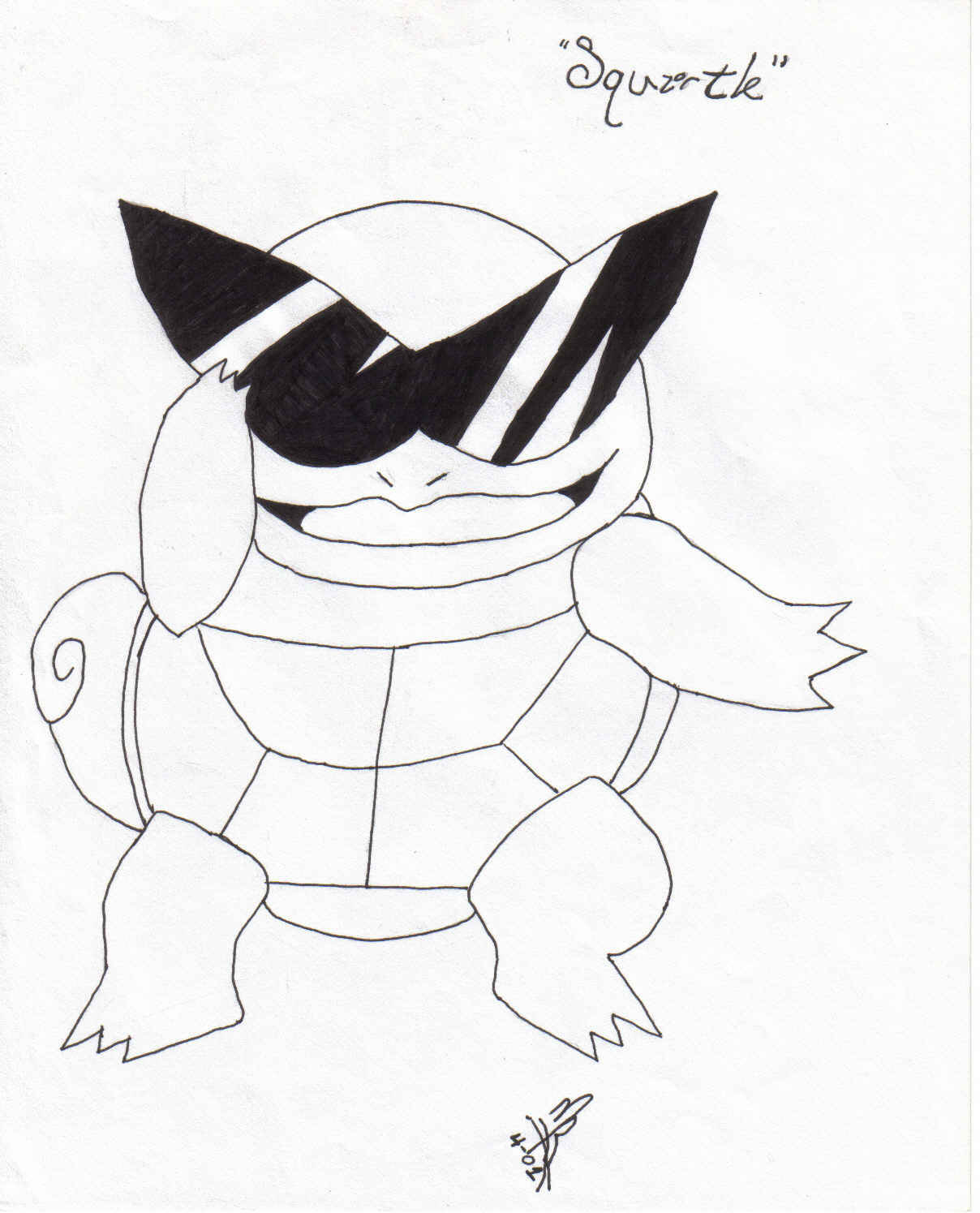 1208x1495 Squirtle By Stitchexperiment626