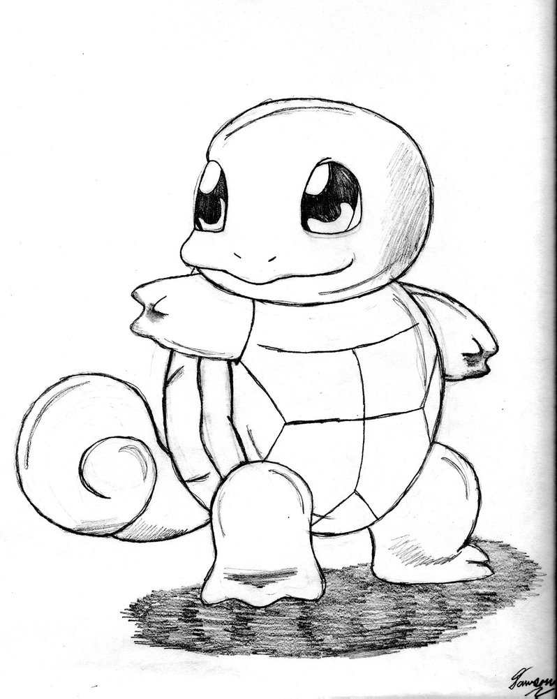 798x1001 Squirtle Doodle By Doubled626