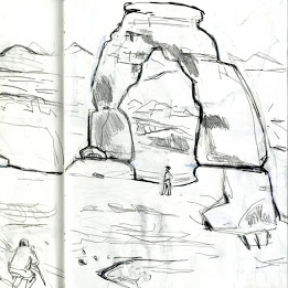 261x261 Delicate Arch Drawings D.b. Dowd Studio Notes Writing