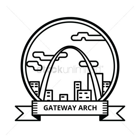 450x450 Free Gateway Arch Stock Vectors Stockunlimited