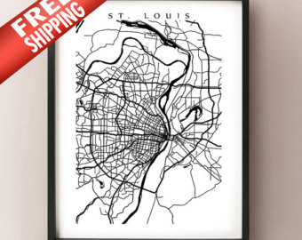 340x270 St Louis Arch Print Etsy