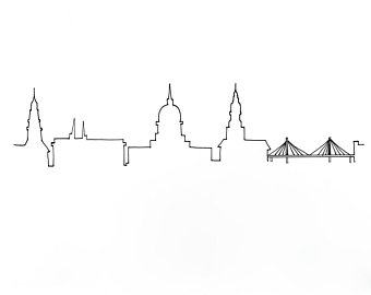340x270 Charleston Skyline Etsy