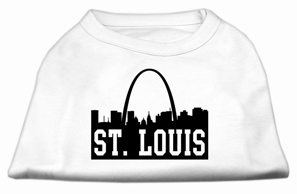 1000x653 Mrpp 5174lgwt St Louis Skyline Screen Print Shirt White Lg (14) Ebay