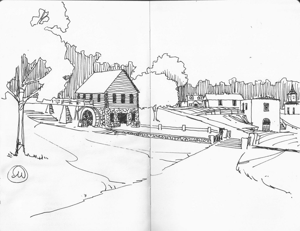 1024x789 Urban Sketchers Midwest June 2015