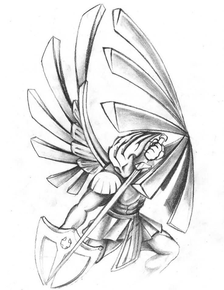 St Michael The Archangel Drawing at GetDrawings | Free download
