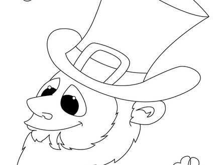 440x330 Unbelievable Girl Leprechaun Coloring Pages Printable St Patrick S
