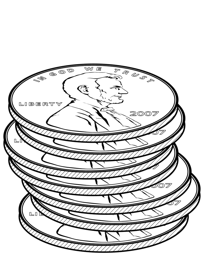 Stack Of Money Drawing at Free for