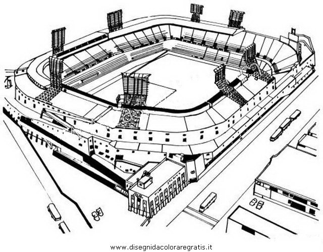 640x499 Soccer Stadium Clipart