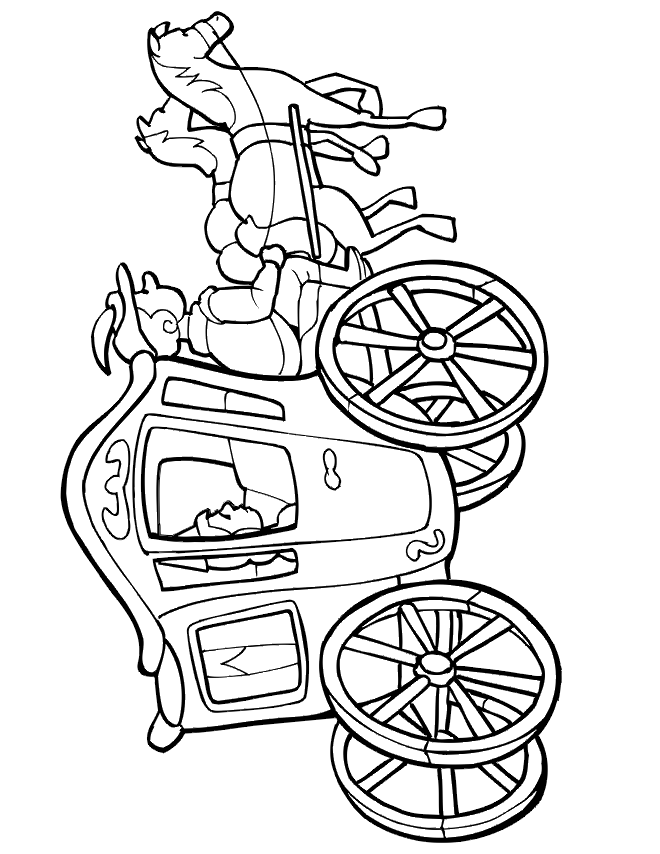 660x854 Stagecoach Coloring Page Coloring Page With Stagecoach