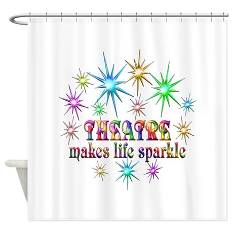 460x460 Theatre Shower Curtains Cafepress