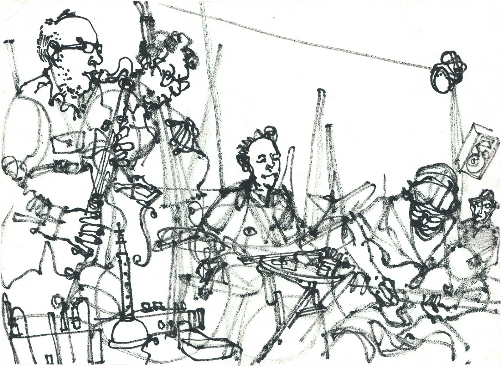 1600x1169 Drawing People On Stage, Brighton, Uk, May 27 29 Urban Sketchers