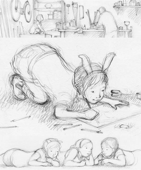 595x718 Freya Blackwood Freya's Four Stages Of Drawing