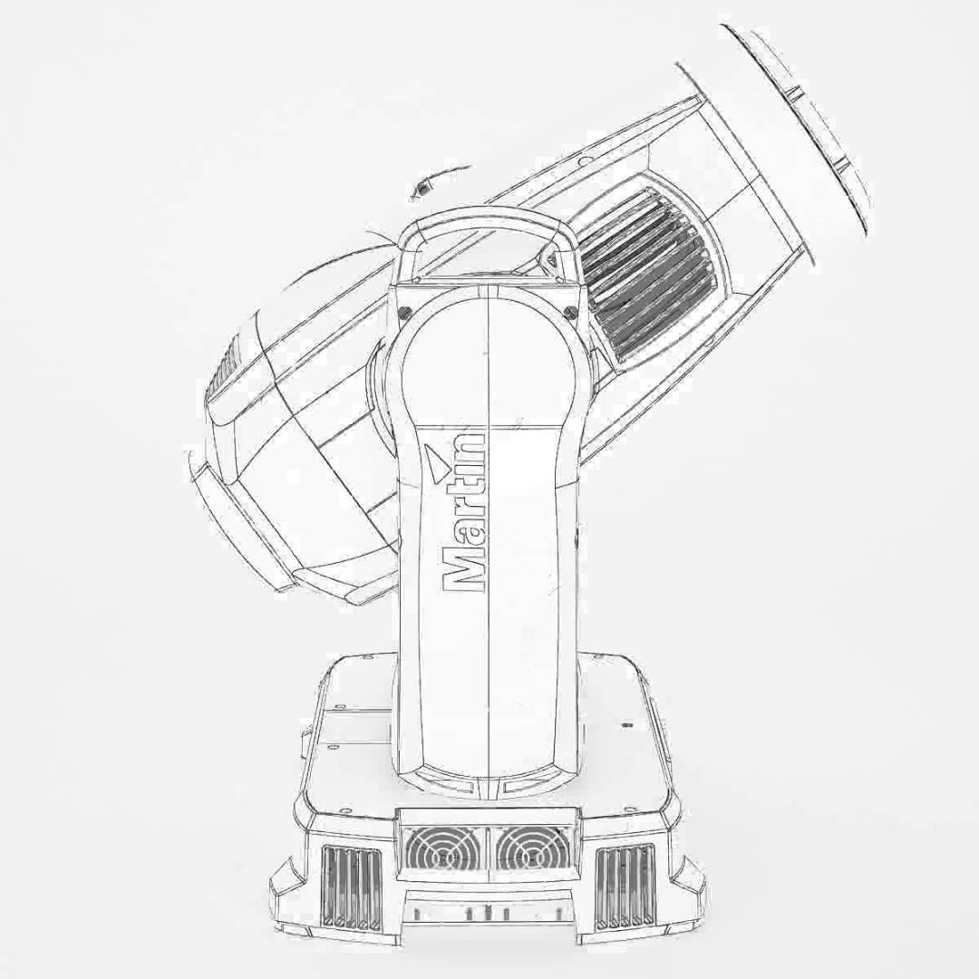 1080x1080 3d Model Of Stage Light Amp Automaton 002
