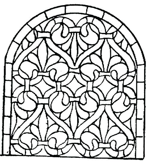 Stained Glass Window Drawing at GetDrawings | Free download