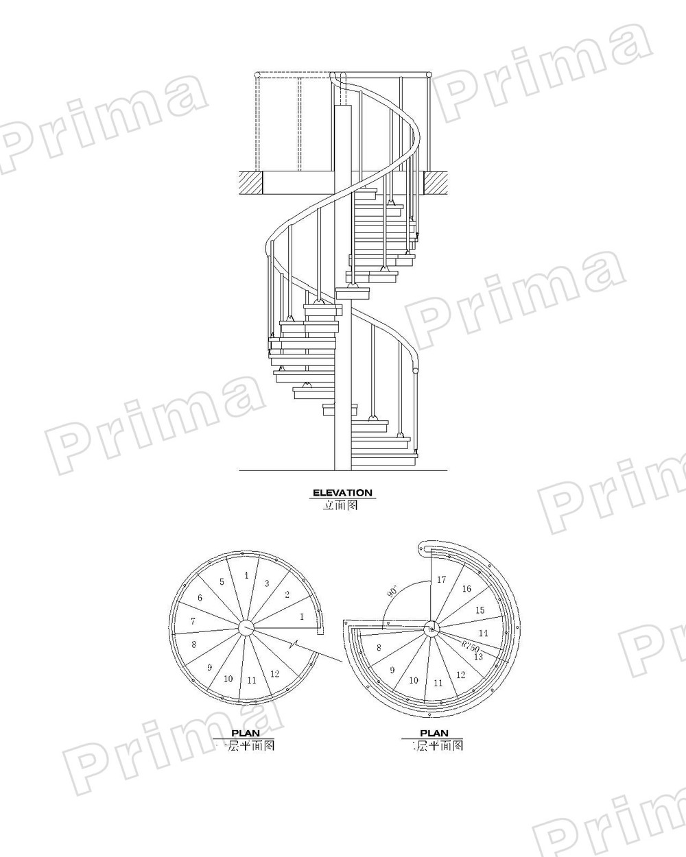 1000x1250 High End Quality Stainless Steel Spiral Stairs Glass Steps Small