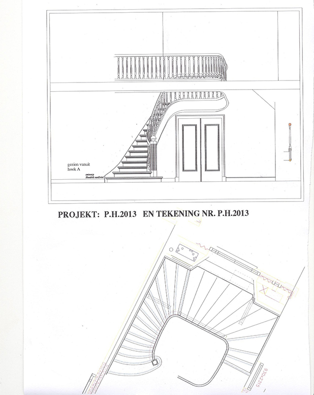 618x776 From Drawing To Stairs
