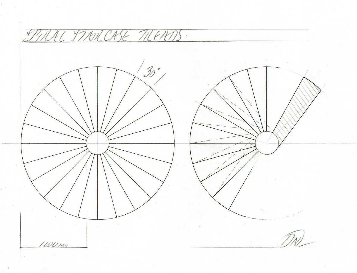 1200x917 Download Spiral Staircase Plans Plans Diy Easy Corner Shelf Plans
