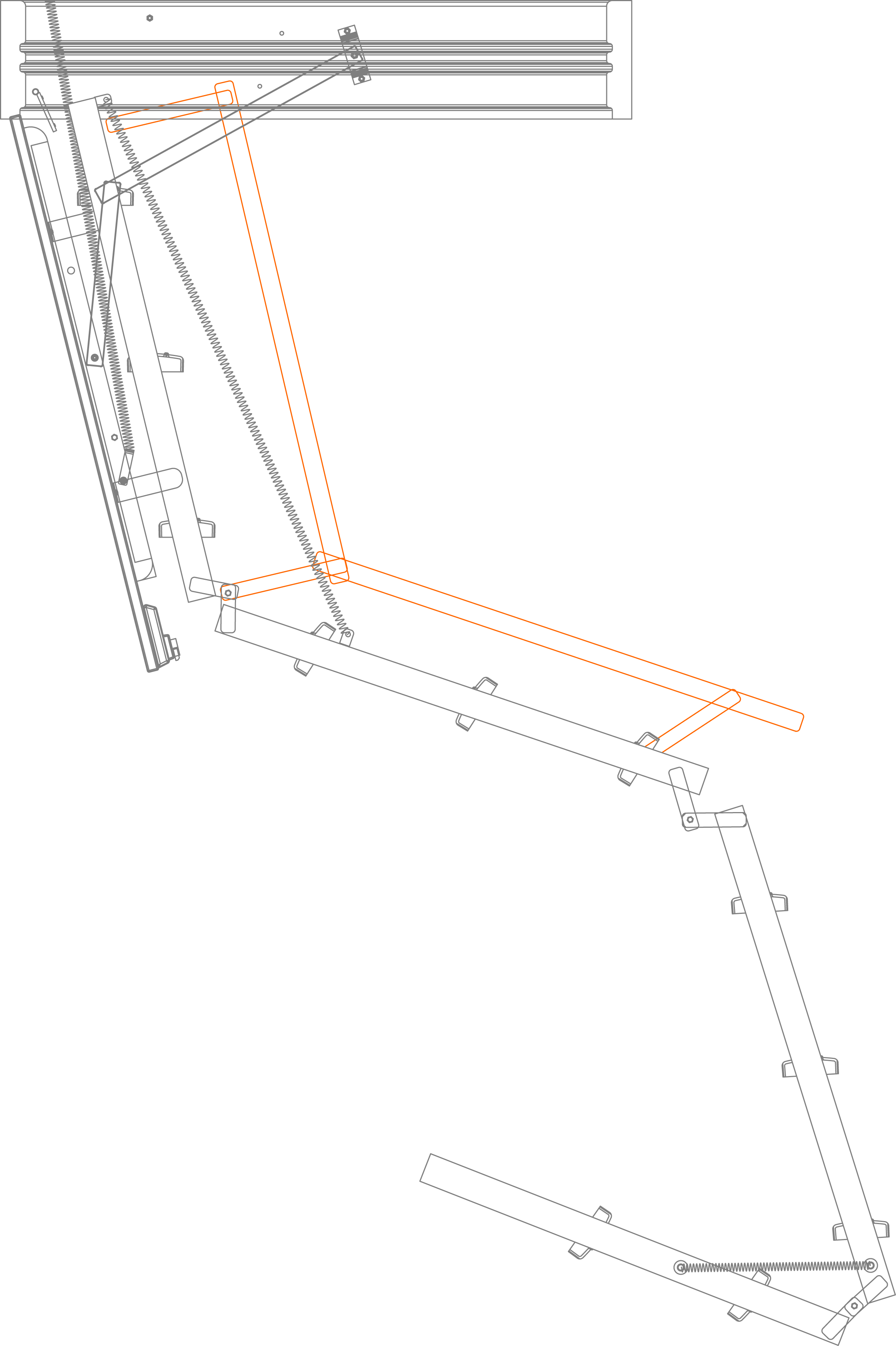 2403x3610 Folding Staircase Type 4p