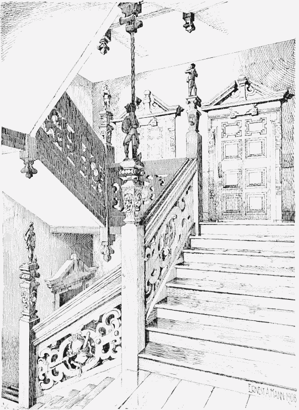 583x800 Plate 11 Staircase, Drawing British History Online