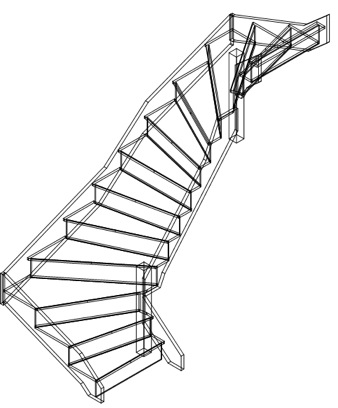 338x408 Winder Stairs