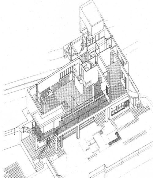 500x580 E 1027 House