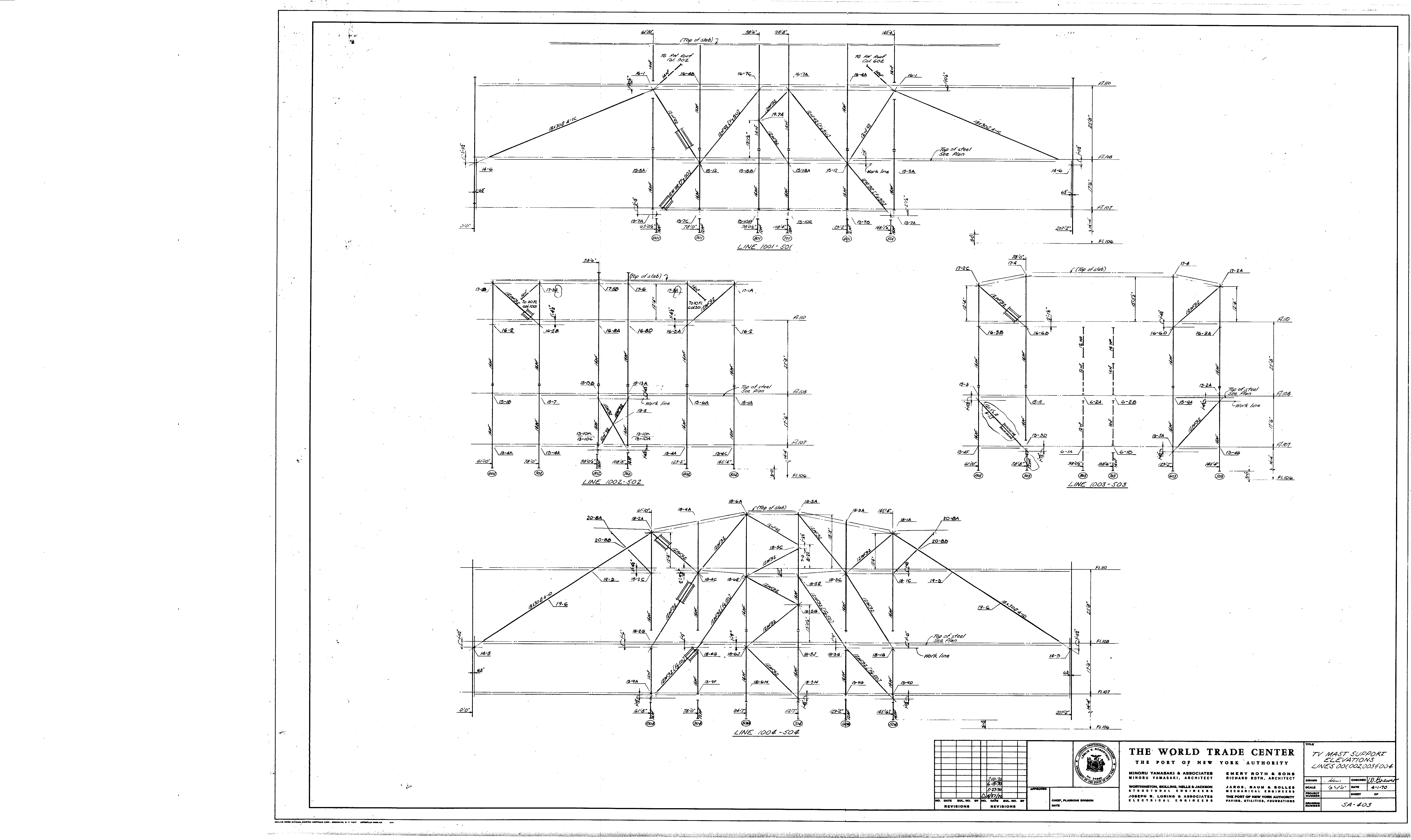 6112x3641 North Tower Blueprints